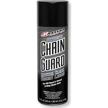 Řetězová sada pro motocykl MAXIMA závodní OILS mazivo syntetický do řetězu CLEAR SYNTHETIC CHAIN GUARD SMALL 220 ML (20) (AKC) (MAXIMA závodní OILS mazivo syntetický do řetězu CLEAR SYNTHETIC CHAIN GUARD SMALL 220 ML (20) (AKC))