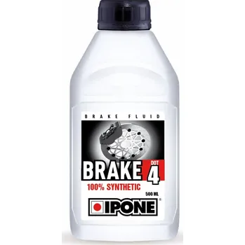 Brzdová kapalina IPONE brzdová kapalina BRAKE FLUID doT 4 500ML 100% syntetic (kompatibilní také s doT 3) (12) (IPONE brzdová kapalina BRAKE FLUID doT 4 500ML 100% syntetic (kompatibilní také s doT 3) (12))
