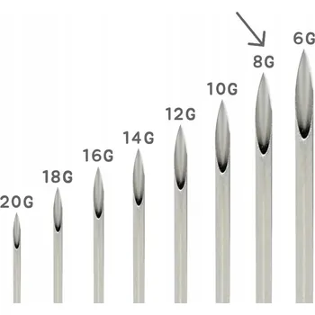 Piercing STERILNÍ PIERCING JEHLA 8G