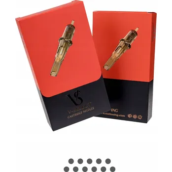 Tetovací jehla KAZETA V-SELECT 11RM, 0,35 mm - KRABIČKA 20 ks -