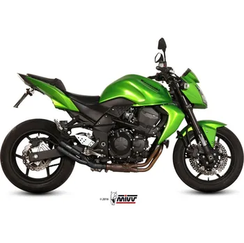 Výfuk pro motocykl Koncovka výfuku MIVV DOUBLE GUN K.018.SDGB Černá ocel K.018.SDGB