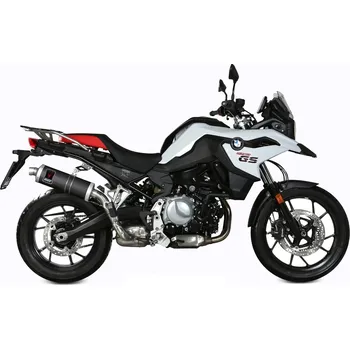 Výfuk pro motocykl Koncovka výfuku MIVV DAKAR B.033.LDKB černá B.033.LDKB