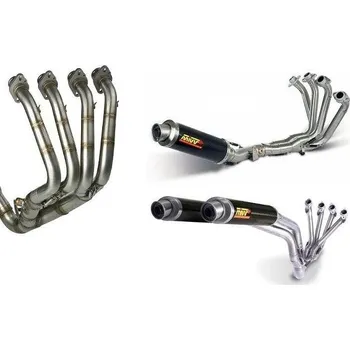 Výfuk pro motocykl Výfuk kompletní 1x1 MIVV GP KT.015.LXB černá ocel KT.015.LXB