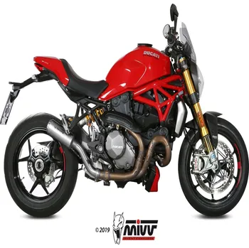 Výfuk pro motocykl Koncovka výfuku MIVV MK3 D.041.SM3X Nerez DUCATI Monster 821 2018-2020