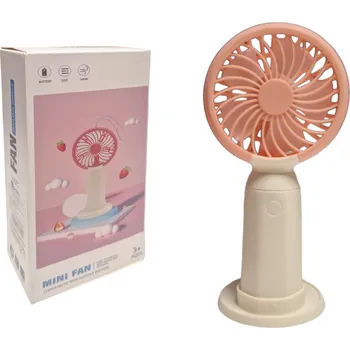 Domácí ventilátor STOLNÍ VĚTRÁK VENTILÁTOR NA BATERIE