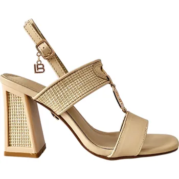 Dámské sandále Krémové sandály Laura Biagiotti Calf Nut Velikost: 39