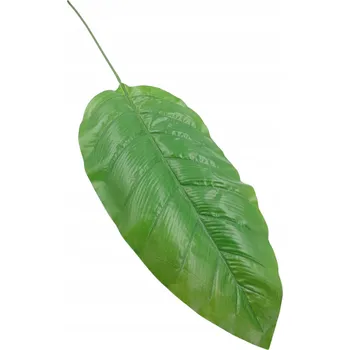 umělá květina Gumový list velký 95 cm, doplňková větvička, ozdobný list do kytice XXL