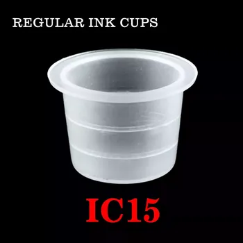 Tetovací jehla Kalíšek na tetovací barvy 15 mm - 100 ks (NATS)