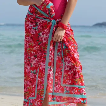 Dámské plavky Antigel - La cherie forever pareo rouge cherie uni ESB6080