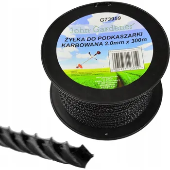 Vrták Řezací struna John Gardener G73959 2,0 mm 300 m