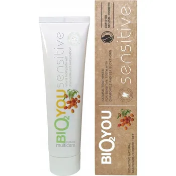 zubní pasta BIO2YOU zubní pasta pro citlivé zuby s heřmánkem a aloe