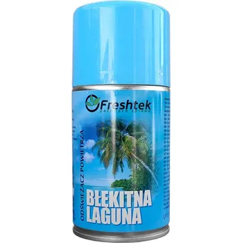 Osvěžovač vzduchu Freshtek One Shot MODRÁ LAGUNA 250ml Osvěžovač Neutralizátor NÁPLŇ