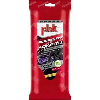 autokoberec Plak Maxi 24 ubrousků do kokpitu, lesklé Vanilka