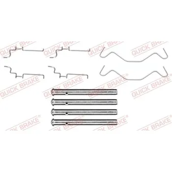 Brzdový systém Sada příslušenství, obložení kotoučové brzdy Quick Brake 109-1683