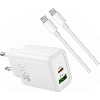 Rychlá USB-C GaN nabíječka 30W s 2m kabelem pro Samsung Galaxy Z Flip 5