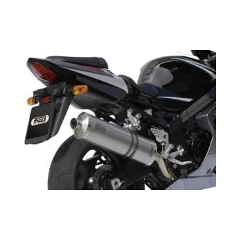 Výfuk pro motocykl Oválný titanový tlumič výfuku MIVV / nerezová koncovka S.013.LN