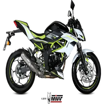 Výfuk pro motocykl Koncovka výfuku MIVV MK3 K.048.SM3X Nerez KAWASAKI Z 125 2018-2021