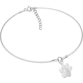 Prsten NUBIS® Dětský stříbrný náramek tlapka - NB-012