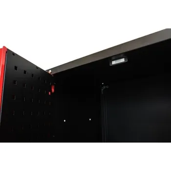 Servisní skříň RMS 2D, červená (šířka*hloubka*výška) 67,5x46,5x84,5 cm OK013202 ROOKS