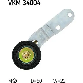 Napínák, žebrovaný klínový řemen SKF VKM 34004