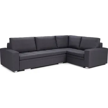 Sedací souprava Rozkládací rohová sedačka TINA šedá