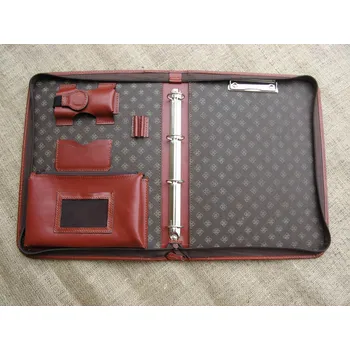 Pánská aktovka Triton Kožená ručně šitá spisovka MARINE - česká výroba; černá