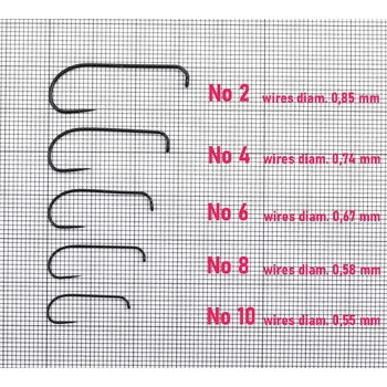 Rybářský háček HENDS BL123J - BARBLESS Limited series Velikost: 10, Balení: 20 ks
