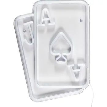 Lampička Nábytek Pegas Lampa Karta Neon LED