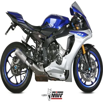 Výfuk pro motocykl Koncovka výfuku MIVV MK3 Y.050.LM3X Nerez YAMAHA YZF-R1 2015-2025