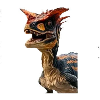 Nažehlovací obrázek - pravěký ještěr V (6,0 x 9,0 cm)