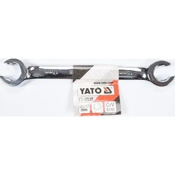 Půlotevřený plochý klíč 15x17 mm YT0138 YATO