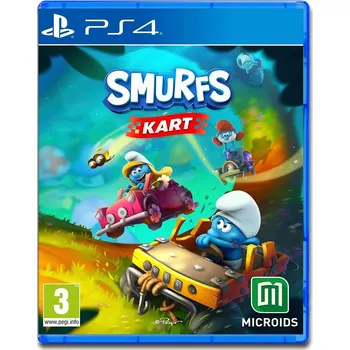 Hra pro PlayStation 4 Smurfs Kart PS4 CZ (Smurfs Kart hra na Playstation 4 s českými titulky)