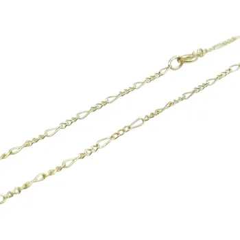 Řetízek Řetízek Figaro 57 cm, 3,41 g, Au 585