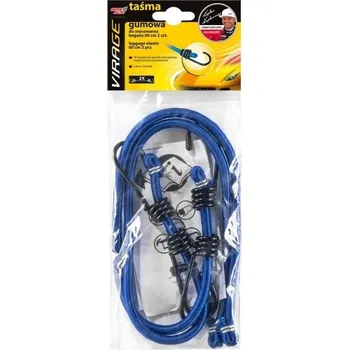 Gumový popruh TUV pro upevnění zavazadel 60 cm 2 ks / Virage VIRAGE