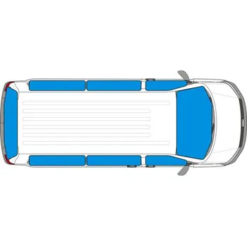 Auto-moto Vnitřní izolace Carbest na celé auto Typ vozidla: Renault Kangoo II, KR, 2008-2021, 9 ks