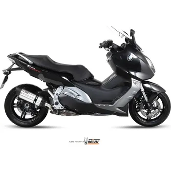 Výfuk pro motocykl Koncovka výfuku MIVV SUONO B.013.L7 Nerez / Karbonové víčko BMW C 650 GT 2012-2015