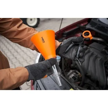 Univerzální trychtýř 125 mm s montážním držákem NEO Tools