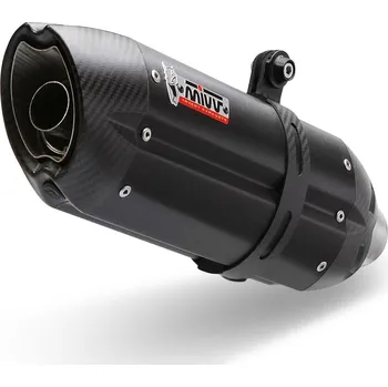 Výfuk pro motocykl Koncovka výfuku MIVV SUONO K.018.L9 Černá ocel K.018.L9