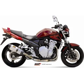 Výfuk pro motocykl MIVV SUONO Nerezová/karbonová koncovka Slip-On Suzuki GSF650 Bandit SUZUKI GSX 650 F 2008-2015