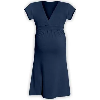 Dámské šaty Jožánek Těhotenské šaty Šarlota, různé barvy Barva: jeans (tmavě modré), Velikost: S/M