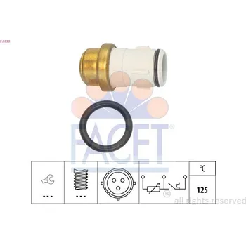 Auto-moto Snímač, teplota chladiva FACET 7.3533