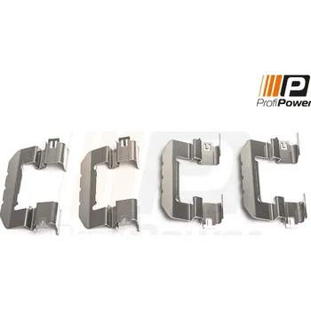 Přislušenství brzdového systému Sada příslušenství, obložení kotoučové brzdy ProfiPower 9B1165