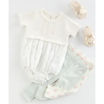 Kojenecký body Reserved - Kombinované body - krémová - 883CY-01X - 883CY-01X-80