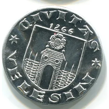 VELEŠÍN. Groš 1266. Autor: Petr Soušek. Al.