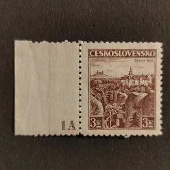 Sběratelství Známka s DČ ČSR, 3 Kč, Pof.309**