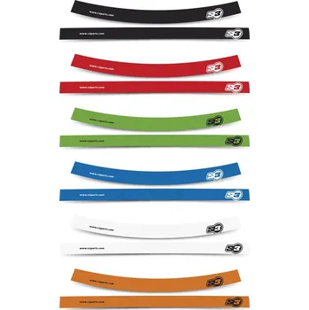 S3 Nálepky na ráfky Černá DE-900/913-B