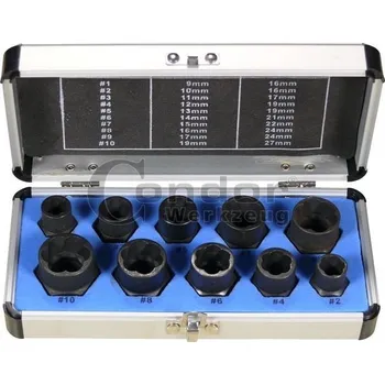 Auto-moto Sady vytahovací 9-19 mm, 10 ks CONDOR