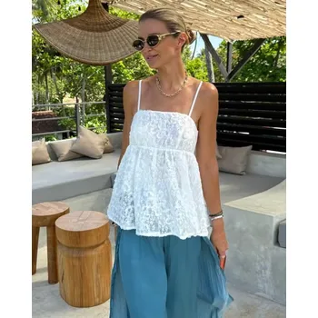 BeChick Bílý top Baby Doll BeChick ❤