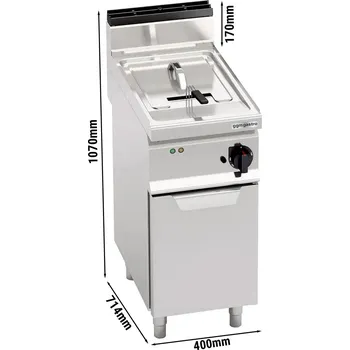 fritéza G.Gastro Elektrická fritéza 18L (13,5 kW)