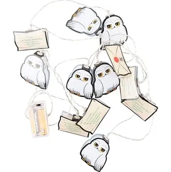 Vánoční dekorace Harry Potter - Hedwig - světýlka k zavěšení